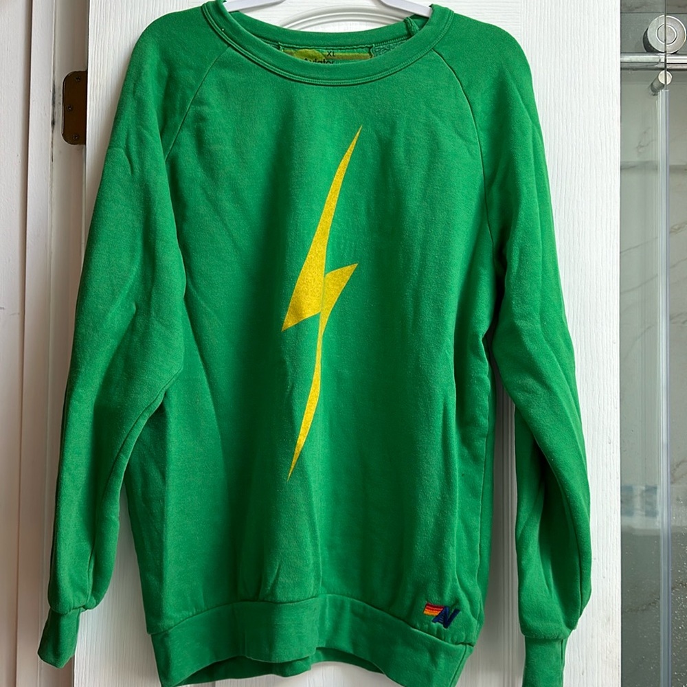 Aviator Nation bolt crewneck
